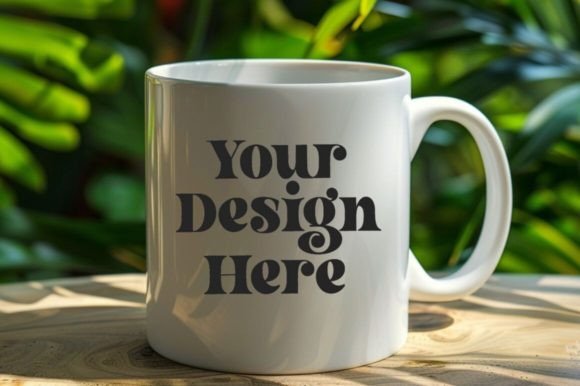 Download Green Nature Coffee Mug Garden Mockup - Garden mockup Collection