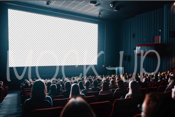 Download Empty Cinema Screen Blank Mockup - Blank mockup Collection