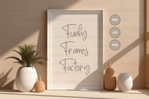 Download Mockup Frame, PSD Frame Mockup, Boho - Premium Bundle